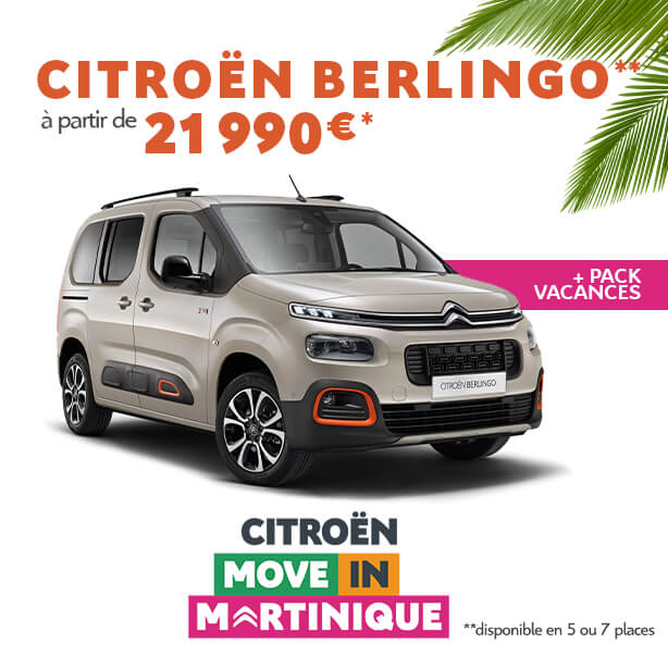 Citroën Berlingo à partir de 21990€
