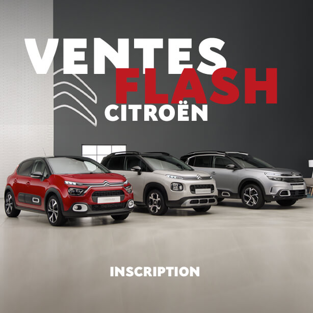 Ventes Flash Citroën Inscription