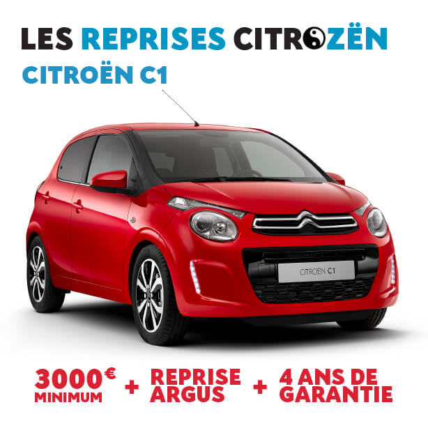 Les reprises Citrozën Citroën C1